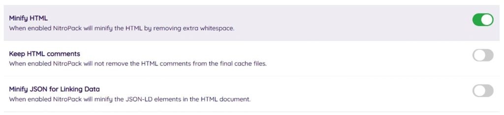 Nitropack Html Optimization