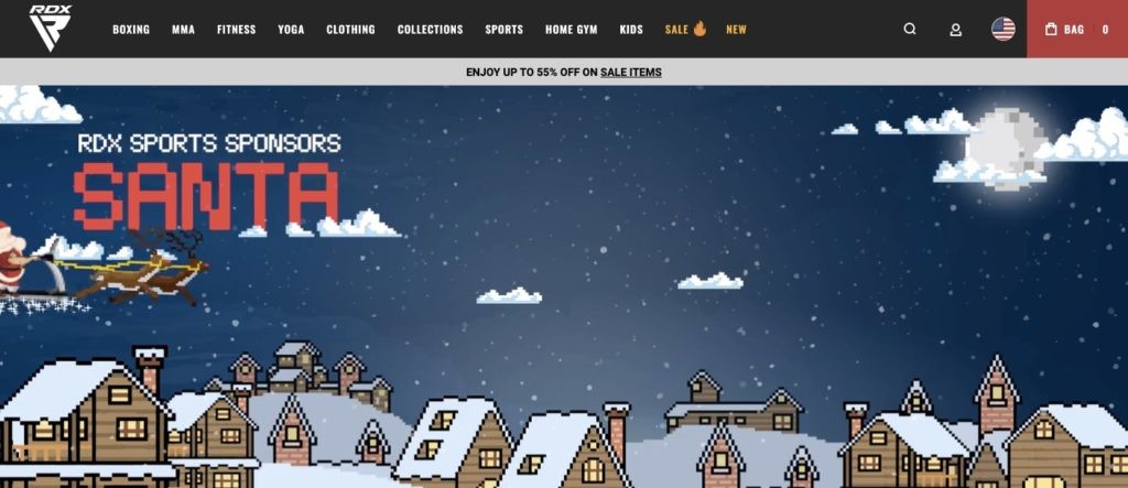 Rdx Sports Homepage