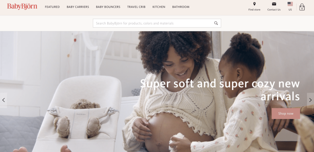babybjorn homepage
