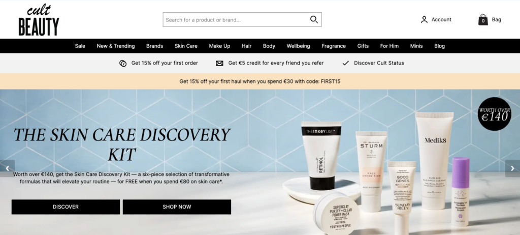 cult beauty affiliate program