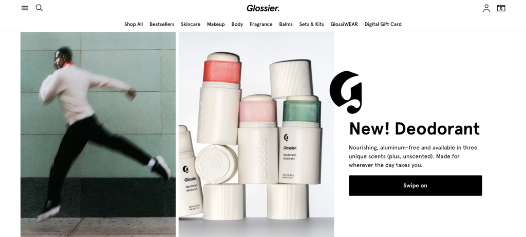 glossier affiliate program