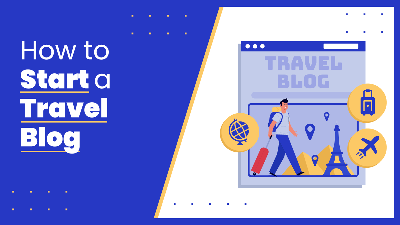 How to start a travel blog