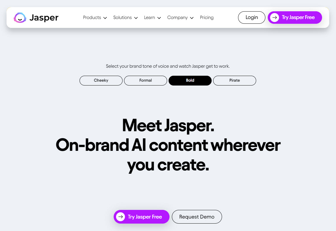 Jasper website
