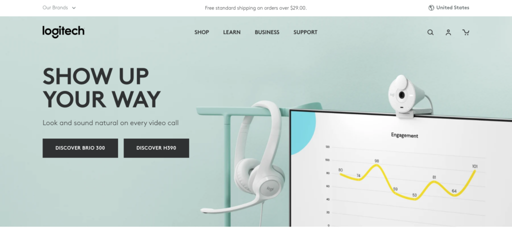 logitech homepage
