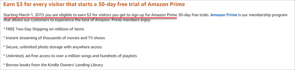Prime Video Affiliate Program
