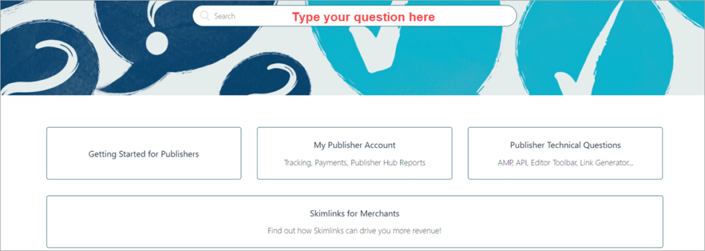 Skimlinks Support